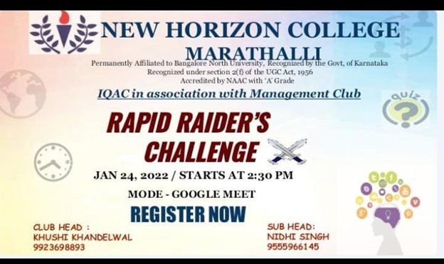 NHCM Conducts Rapid Raider's Challenge