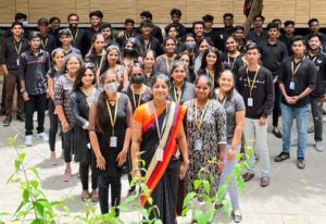 Students of New Horizon College Marathalli