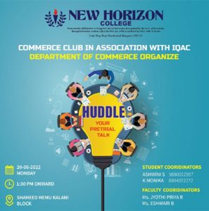 Commerce Club in Association with IQAC