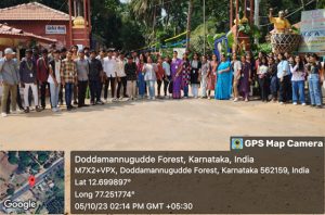 New Horizon College embarked on an exciting and educational one-day trip to Janapadaloka