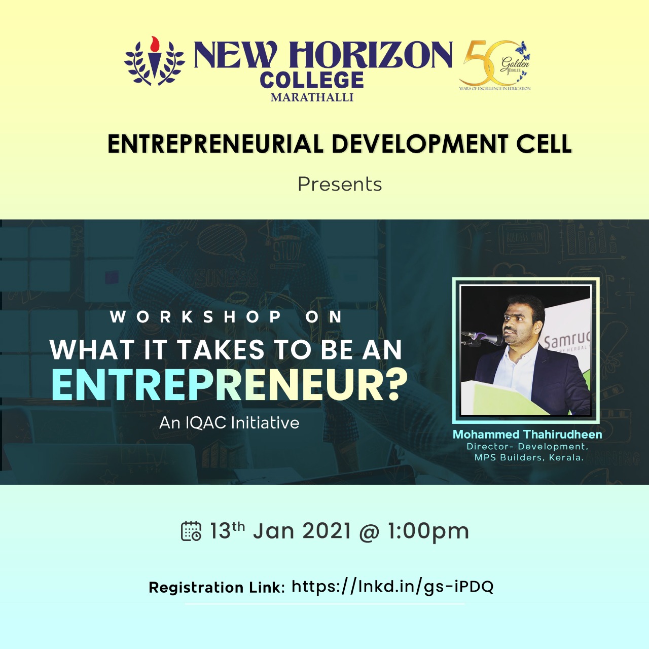 entrepreneur development cell